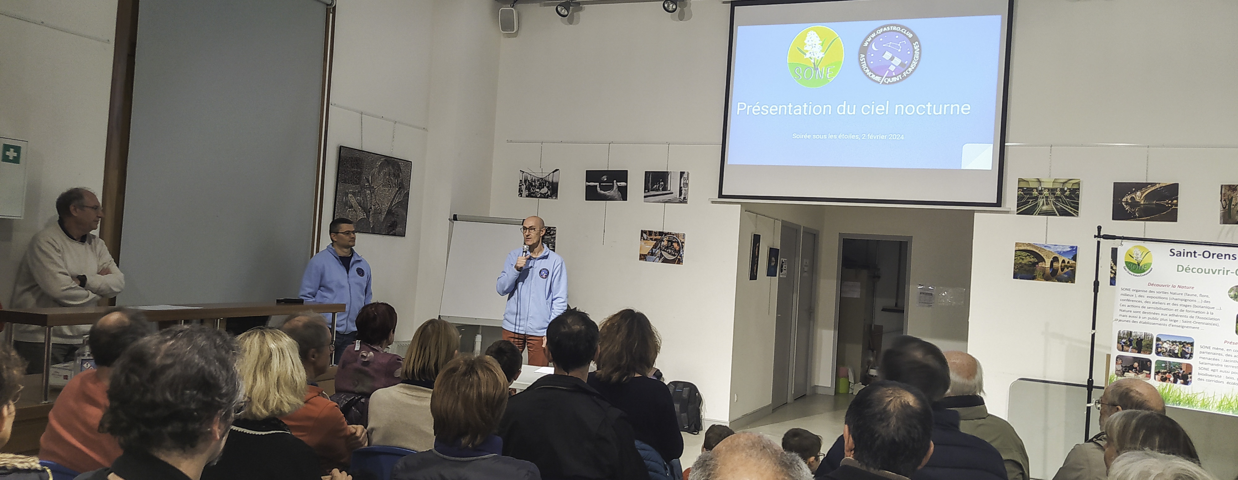 Conférence "Présentation du ciel nocturne" 